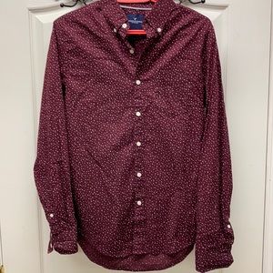 American Eagle seriously soft shirt maroon color